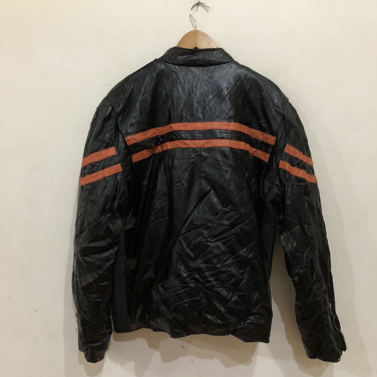 Japanese Brand Wolverine Live Ride Rock Leather Jacket Full Zipper Size US M / EU 48-50 / 2 - 7 Thumbnail