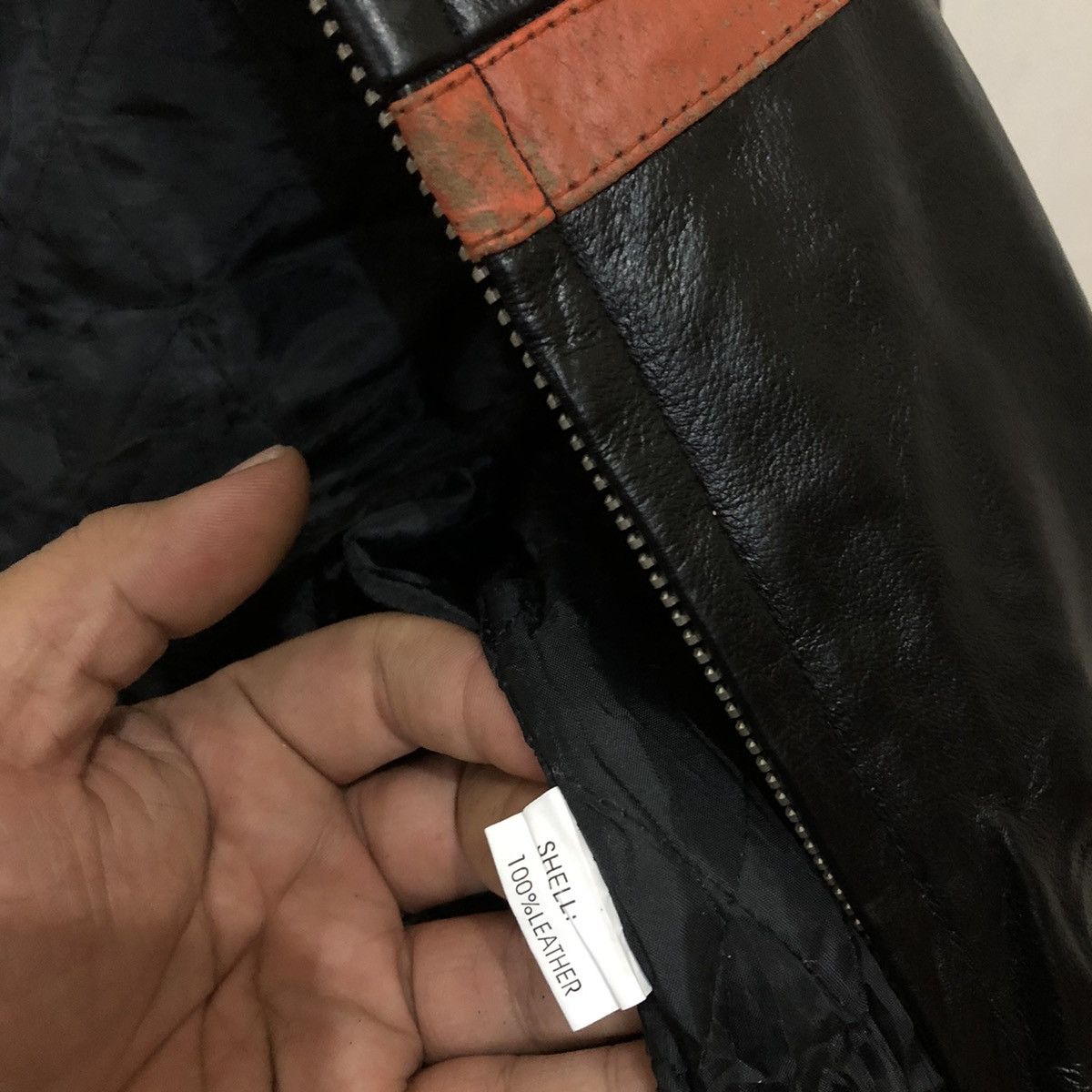 Japanese Brand Wolverine Live Ride Rock Leather Jacket Full Zipper Size US M / EU 48-50 / 2 - 12 Thumbnail