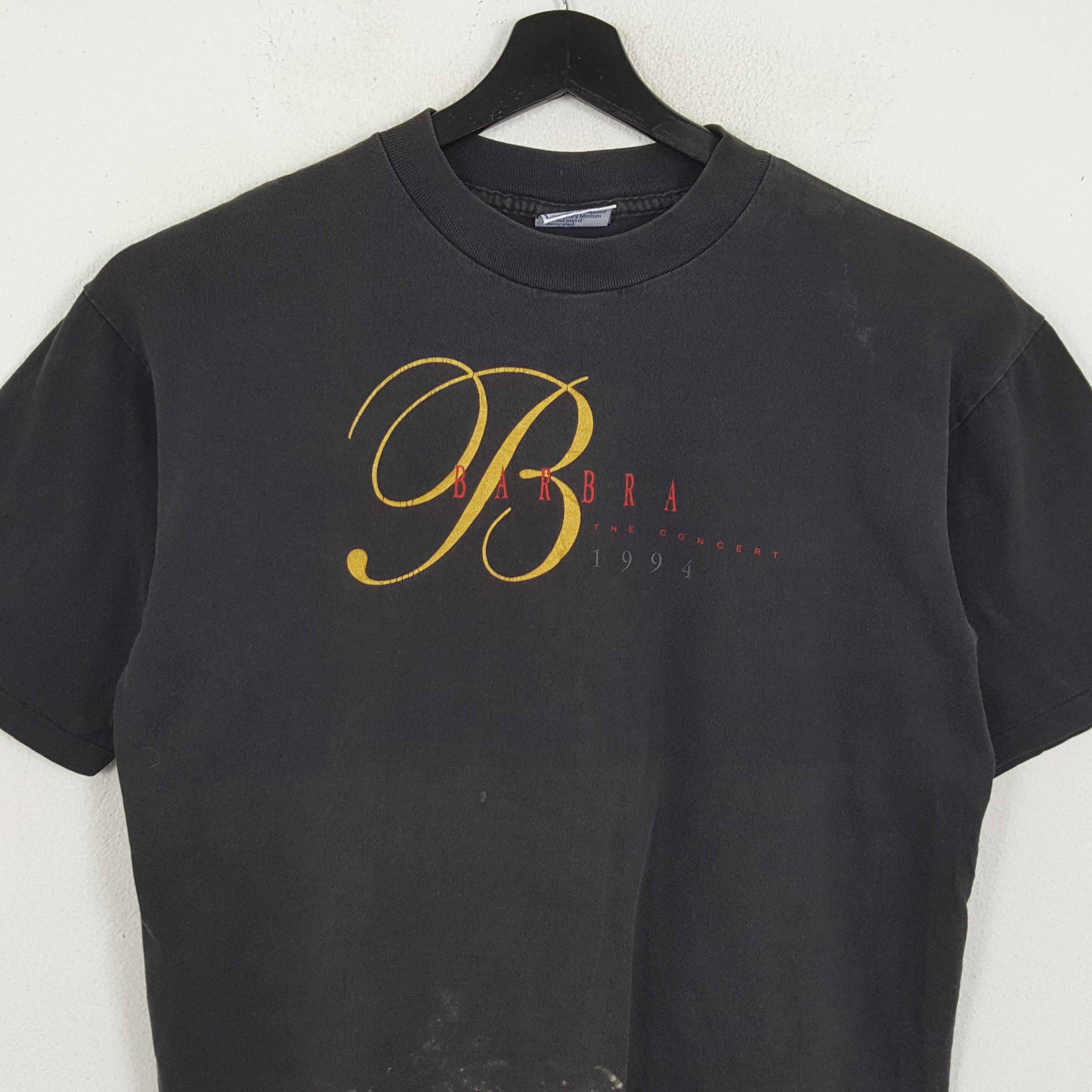 Band Tees × Vintage BARBRA THE CONCERT 1994 Singer Music Vintage Tshirt Size US L / EU 52-54 / 3 - 2 Thumbnail