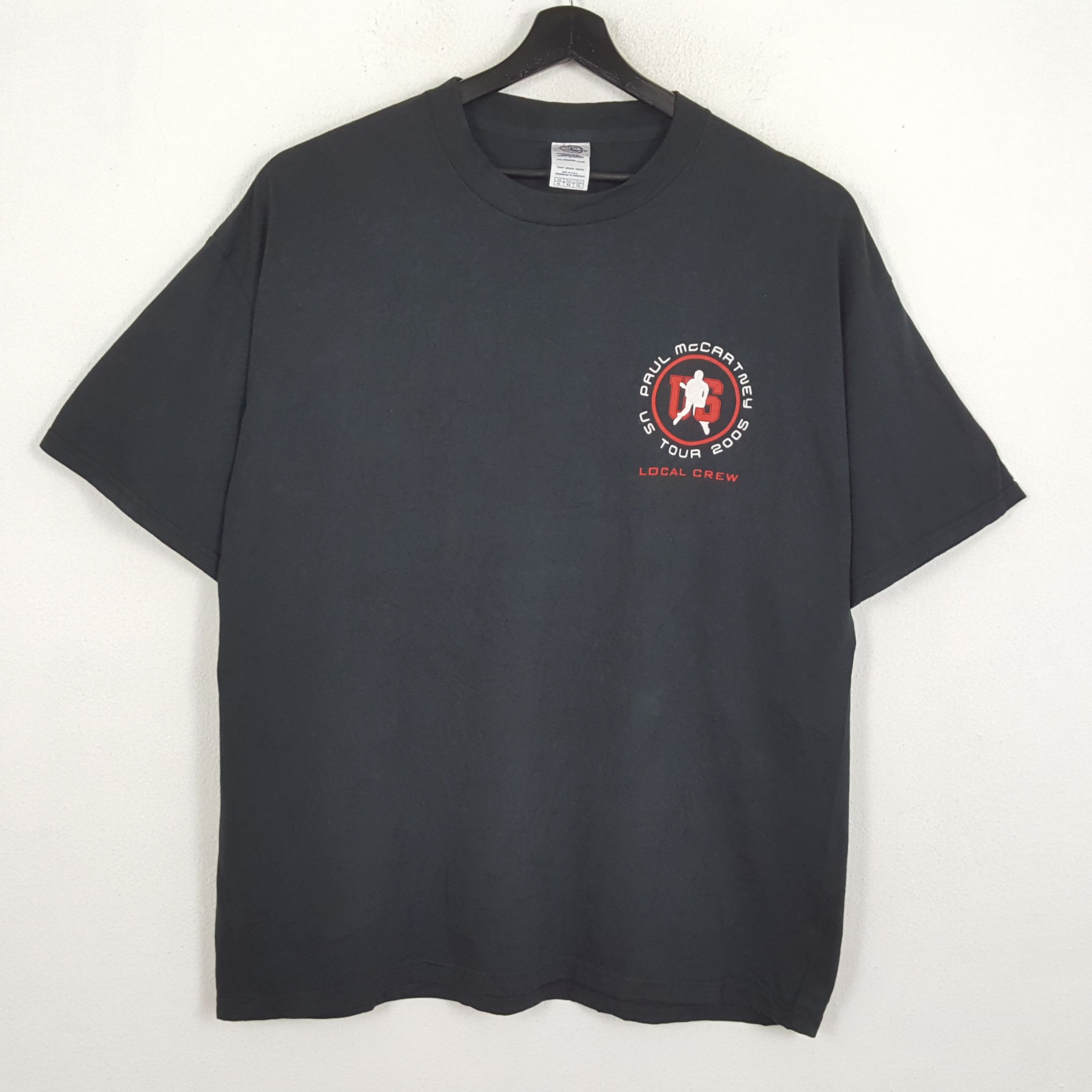PAUL MCCARTNEY Rock Singer Music Tour Vintage Tshirt