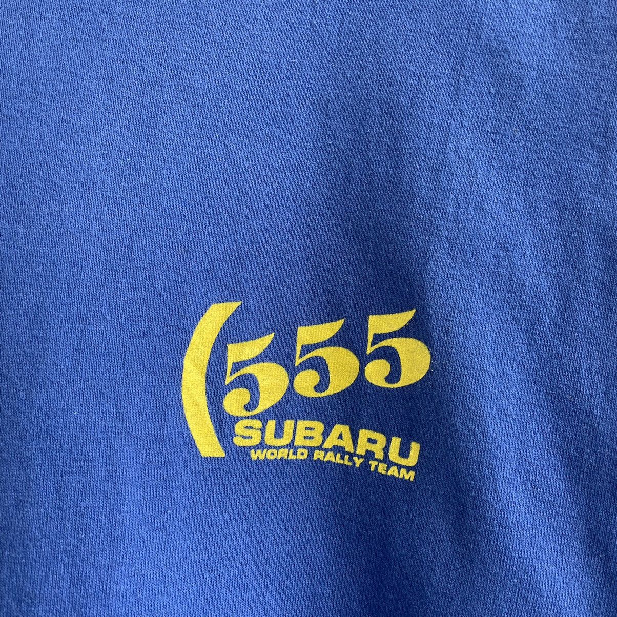 Japanese Brand Vintage 555 Subaru World Rally Team Tee Shirt Size US M / EU 48-50 / 2 - 3 Thumbnail