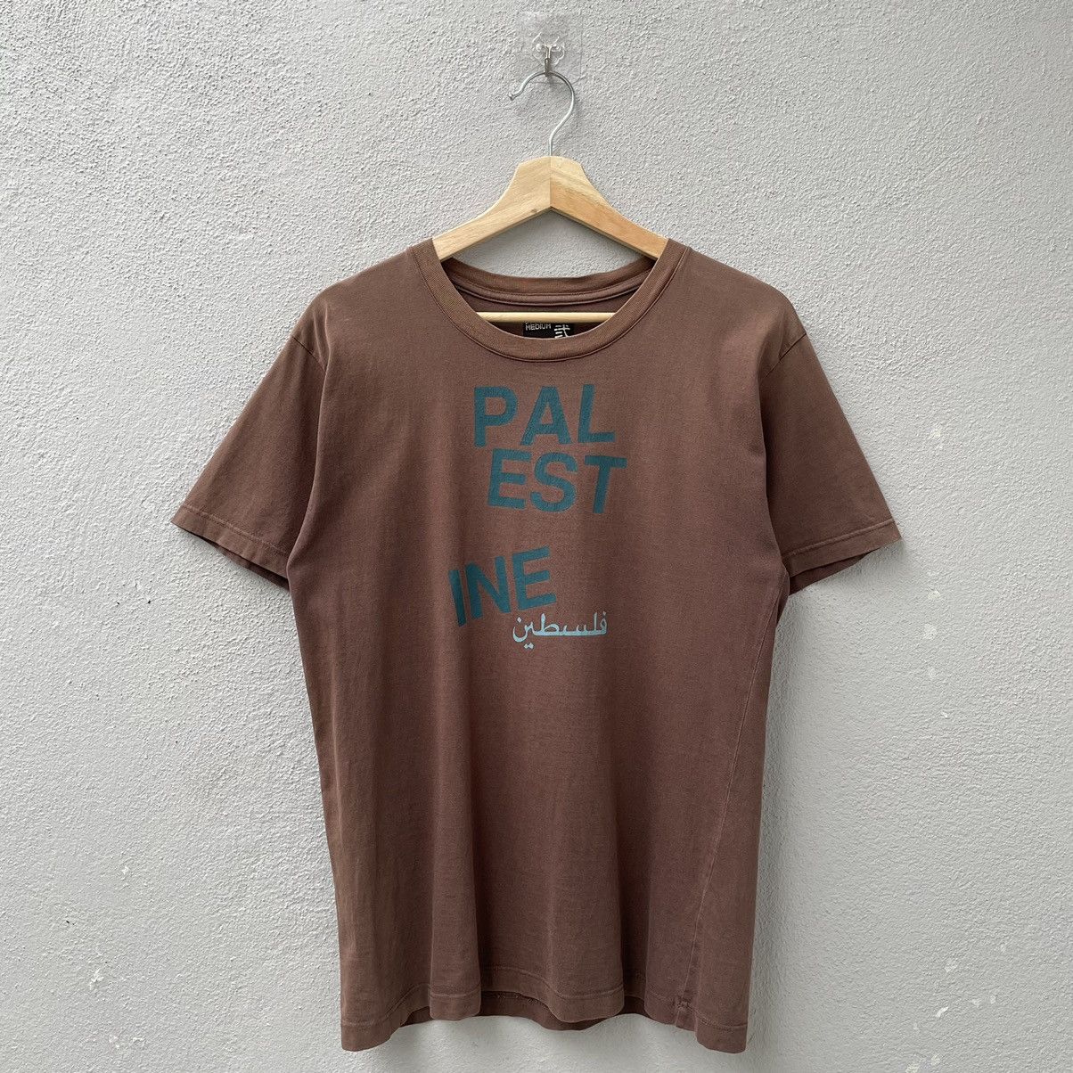 Japanese Brand × PPFM × Vintage Vintage PPFM Palestine Arabic Font Tee Shirt Size US M / EU 48-50 / 2 - 1 Thumbnail