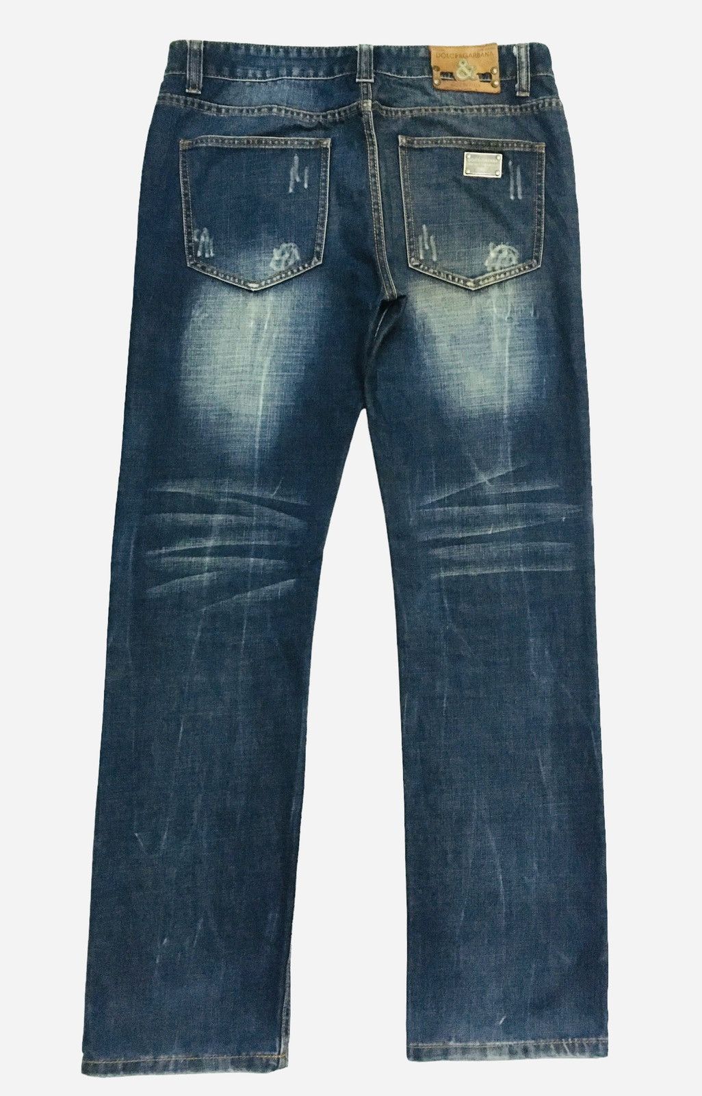 Dolce & Gabbana × Vintage Rare Design Vintage Dolce & Gabbana Distressed Jeans 1990s Size US 36 / EU 52 - 2 Thumbnail