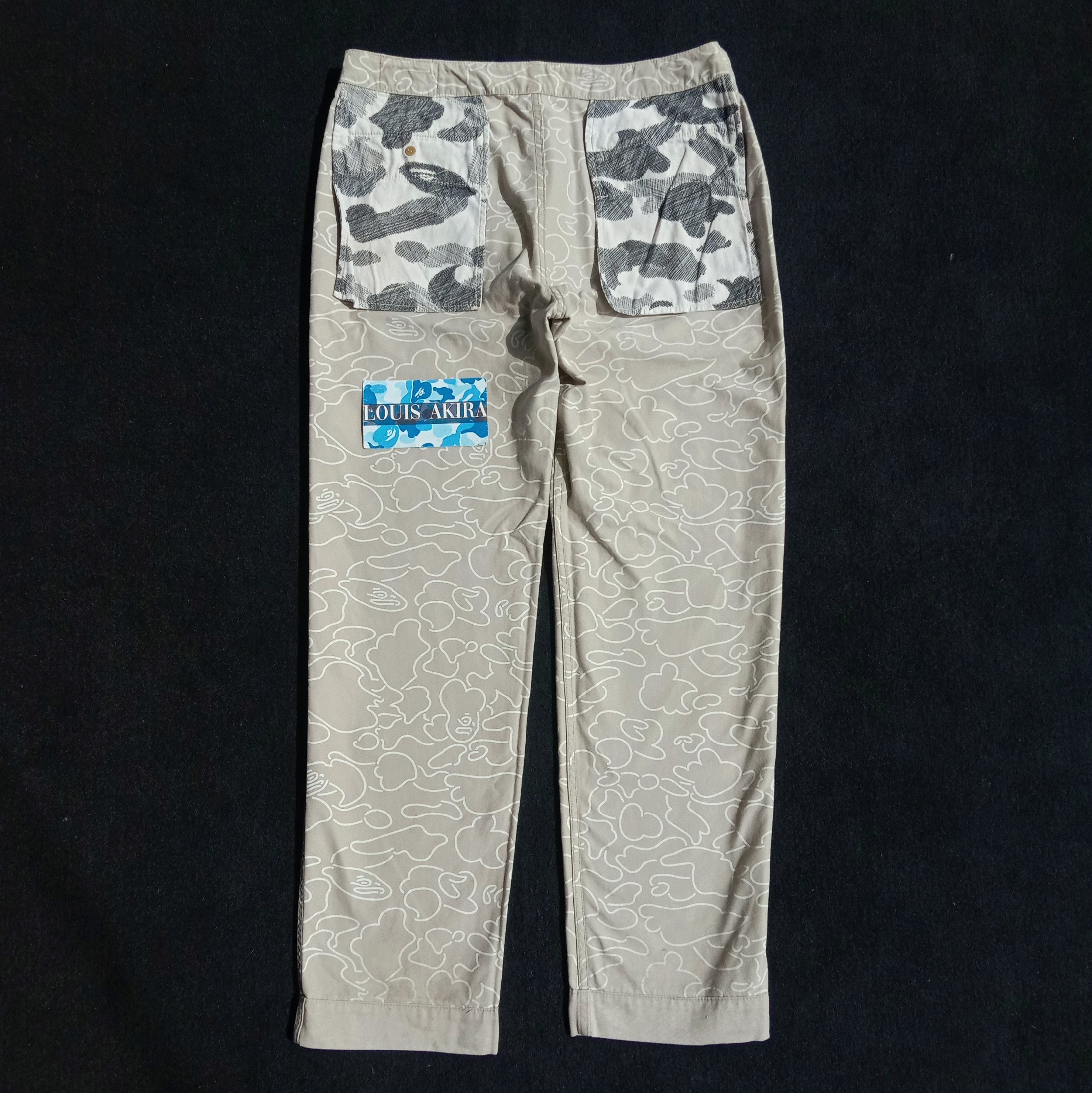 Bape Ballpen Camo Chino Pants (2012) Size US 34 / EU 50 - 4 Thumbnail