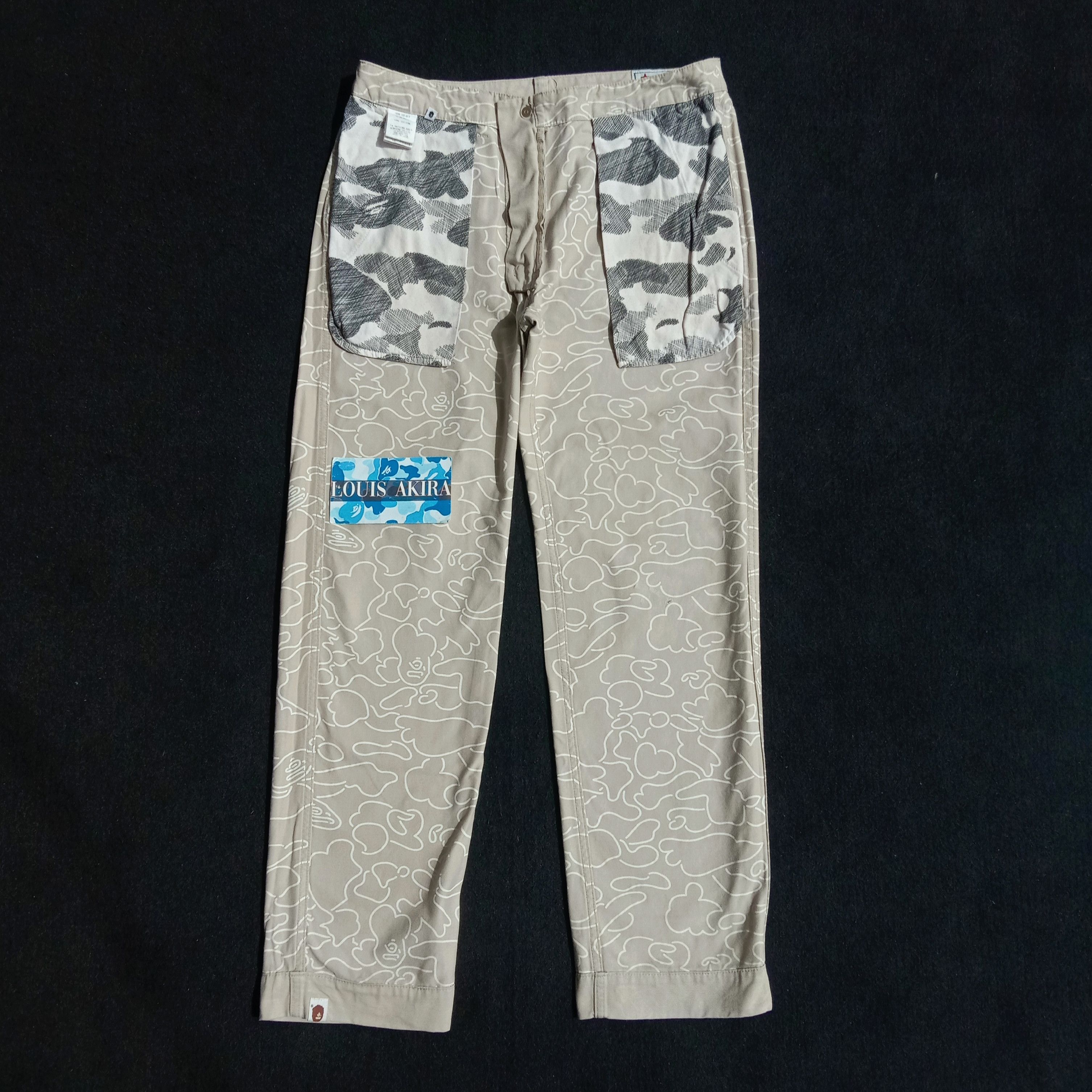 Bape Ballpen Camo Chino Pants (2012) Size US 34 / EU 50 - 3 Thumbnail
