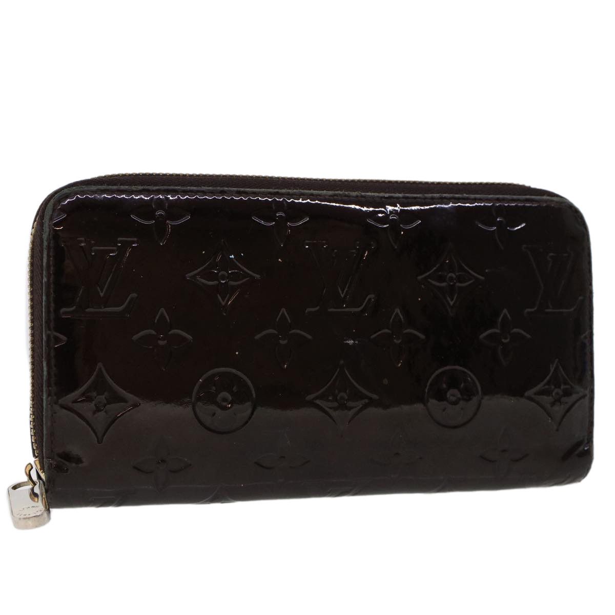 Louis Vuitton Zippy Wallet M93522 Monogram Vernis Leather Long Purse  Amarante