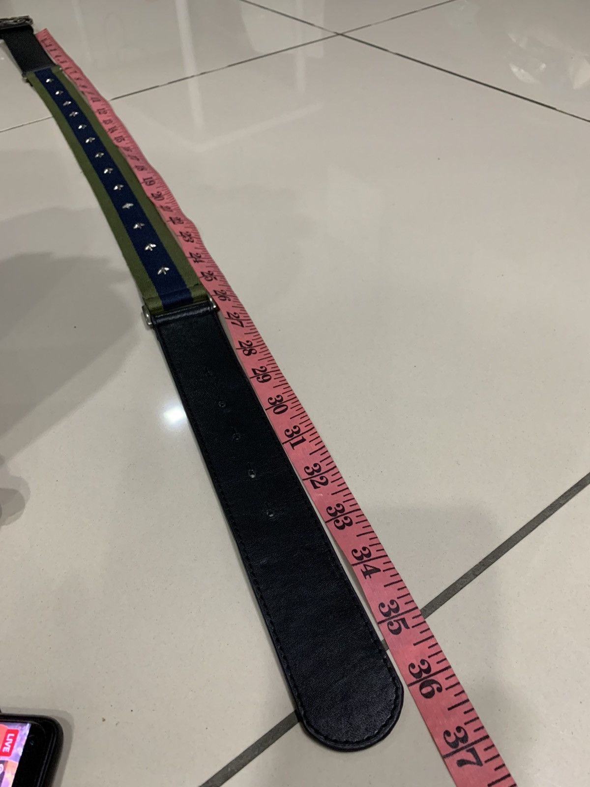 Anna Sui × Other ANNA SUI LEATHER AND STUDDED BELT Size US 30 / EU 46 - 6 Thumbnail