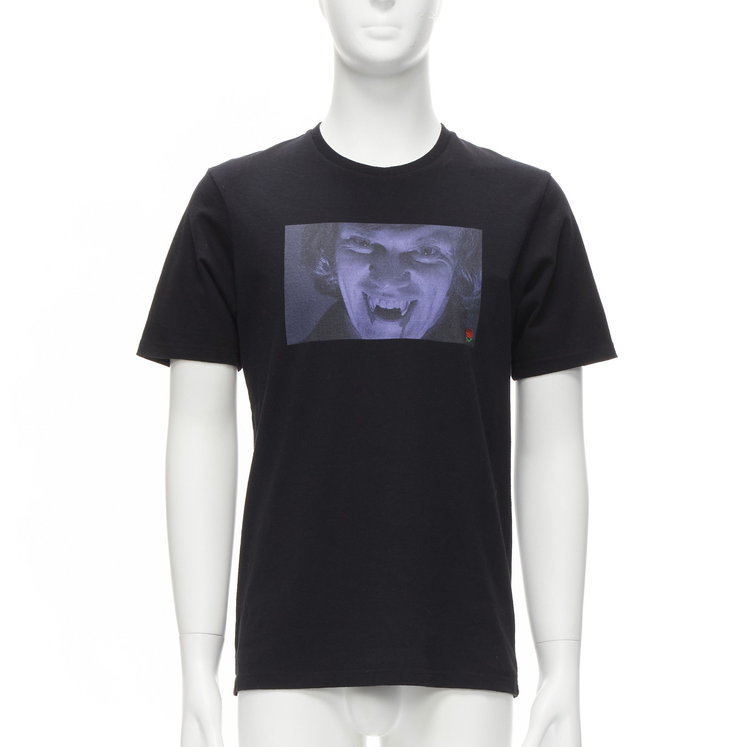 image of New Undercover 2019 Clockwork Orange Black Vampire Rose Print Tshirt Jp2 M, Men's (Size Medium)