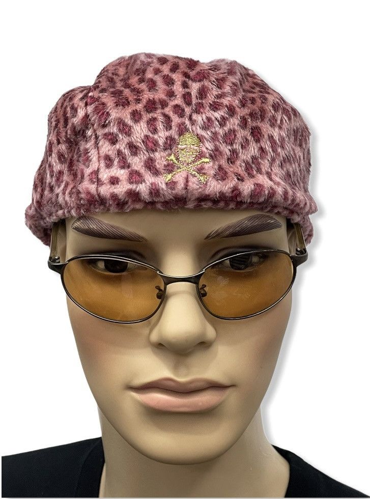 Super Lovers 🔥SUPER LOVERS Pink Leopard Striped Flat Cap Size ONE SIZE - 3 Thumbnail