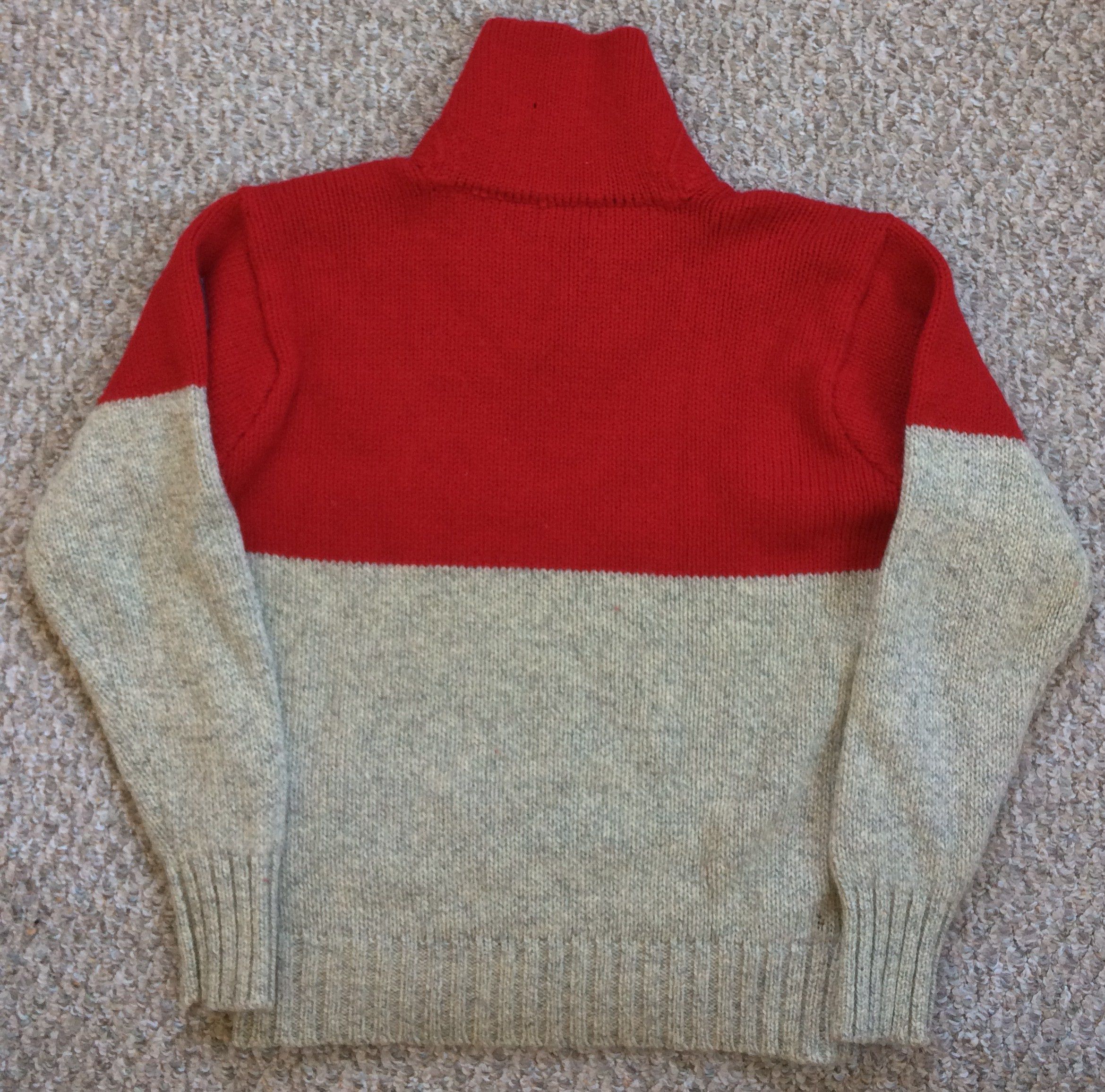 Polo Ralph Lauren F/W 1987 Ralph Lauren Wool Crest Cowlneck Sweater Size US M / EU 48-50 / 2 - 6 Thumbnail
