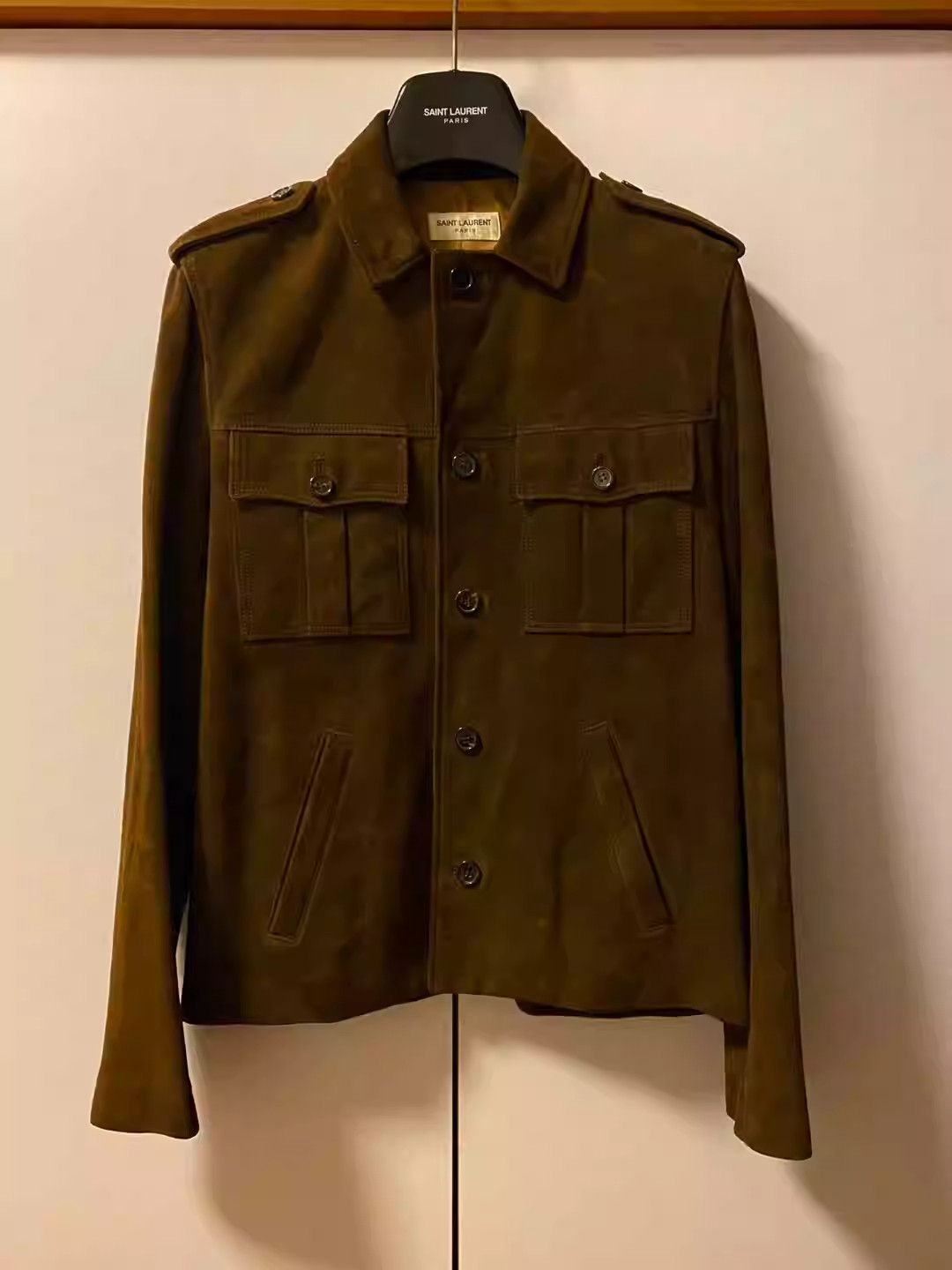 Saint Laurent Paris saint laurent goatskin jacket Size US M / EU 48-50 / 2 - 1 Thumbnail