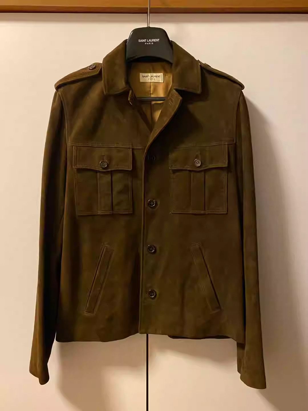 Saint Laurent Paris saint laurent goatskin jacket Size US M / EU 48-50 / 2 - 2 Thumbnail