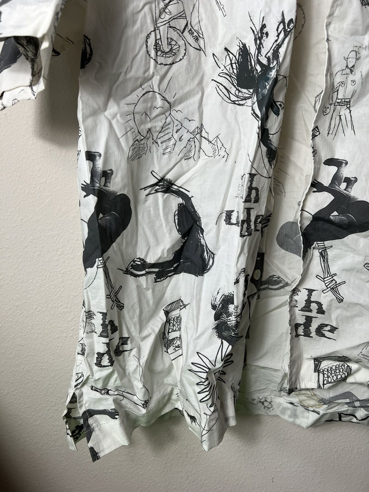 Rhude Rhude Doodle Button Up Shirt Size US L / EU 52-54 / 3 - 4 Thumbnail