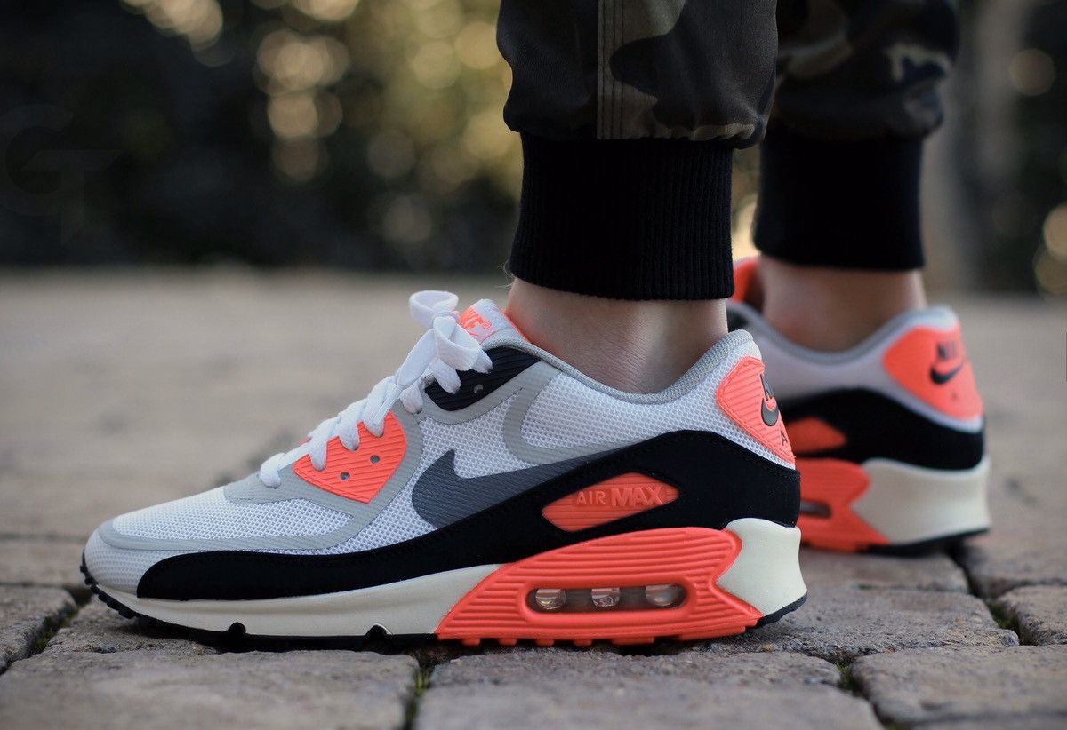 Nike × atmos NikeLab Air Max 90 Infrared Prm Tape 2014 Bw Fragment Parra Size US 10 / EU 43 - 8 Thumbnail