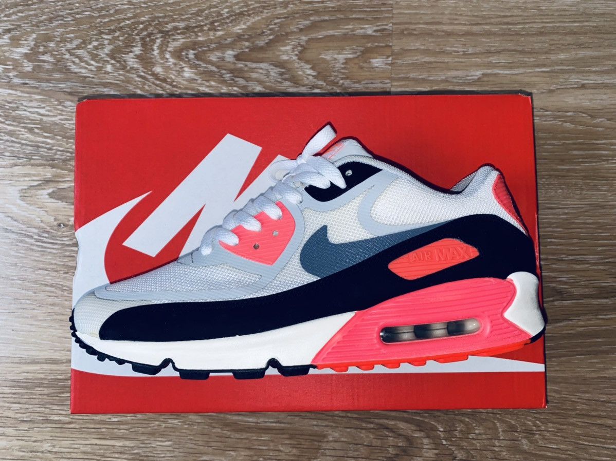 Nike × atmos NikeLab Air Max 90 Infrared Prm Tape 2014 Bw Fragment Parra Size US 10 / EU 43 - 6 Thumbnail