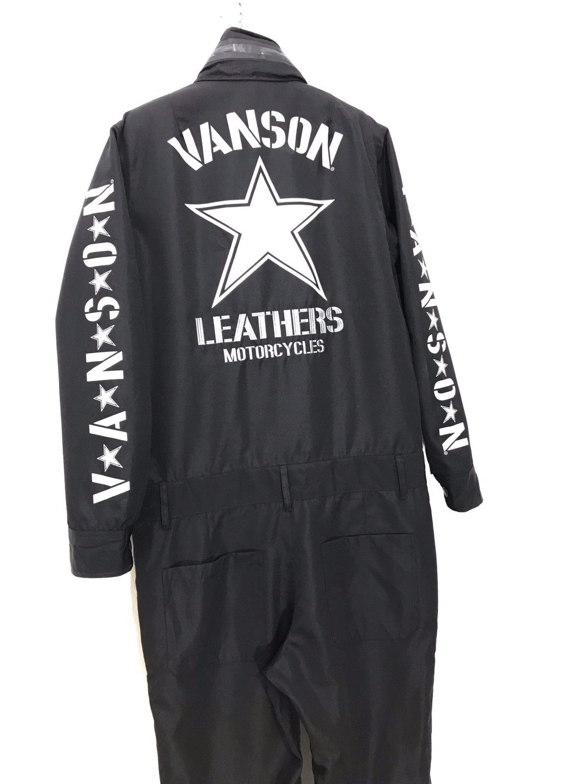 Sports Specialties Vanson Leather Nylon Water Resistant Coverall 1🟩 Size US 33 - 1 Thumbnail