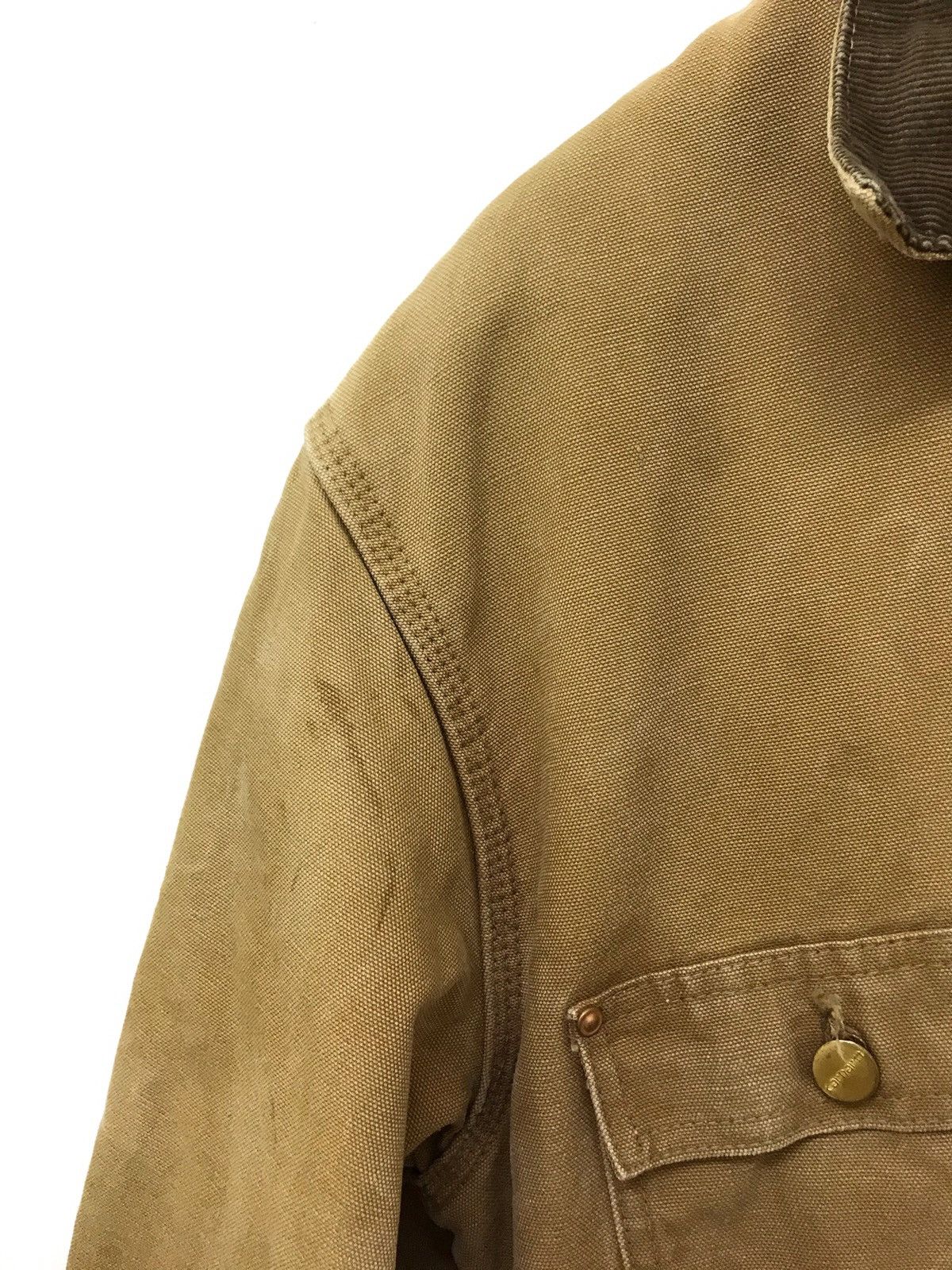 Carhartt ⚡Rare Vtg Carhartt Workwear Jacket Cotton Duck Blanket Size US L / EU 52-54 / 3 - 6 Thumbnail