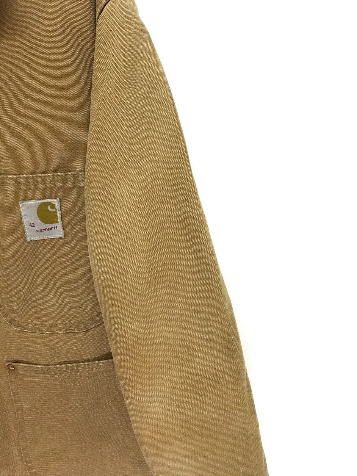 Carhartt ⚡Rare Vtg Carhartt Workwear Jacket Cotton Duck Blanket Size US L / EU 52-54 / 3 - 5 Thumbnail