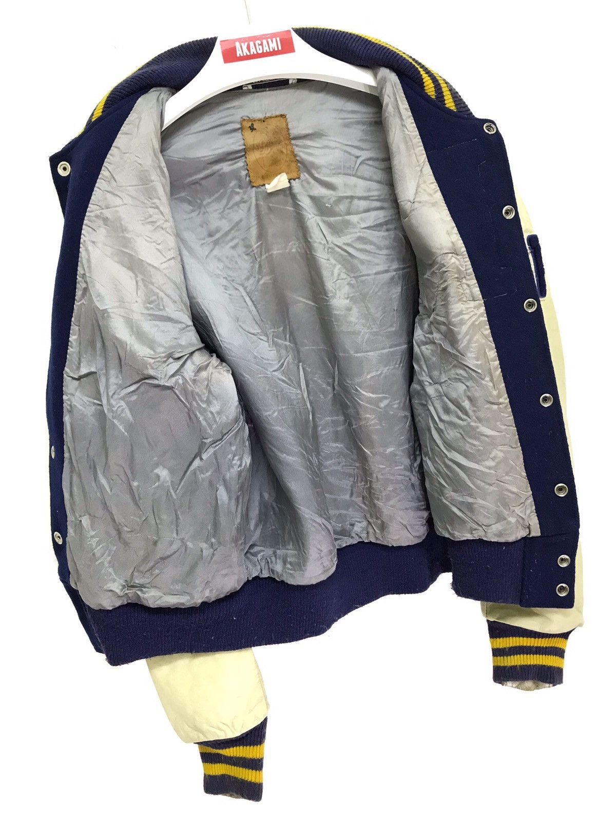 Golden Bear Rare Vtg 70s Golden Bear Varsity Jacket 6🟩2 Size US M / EU 48-50 / 2 - 9 Thumbnail