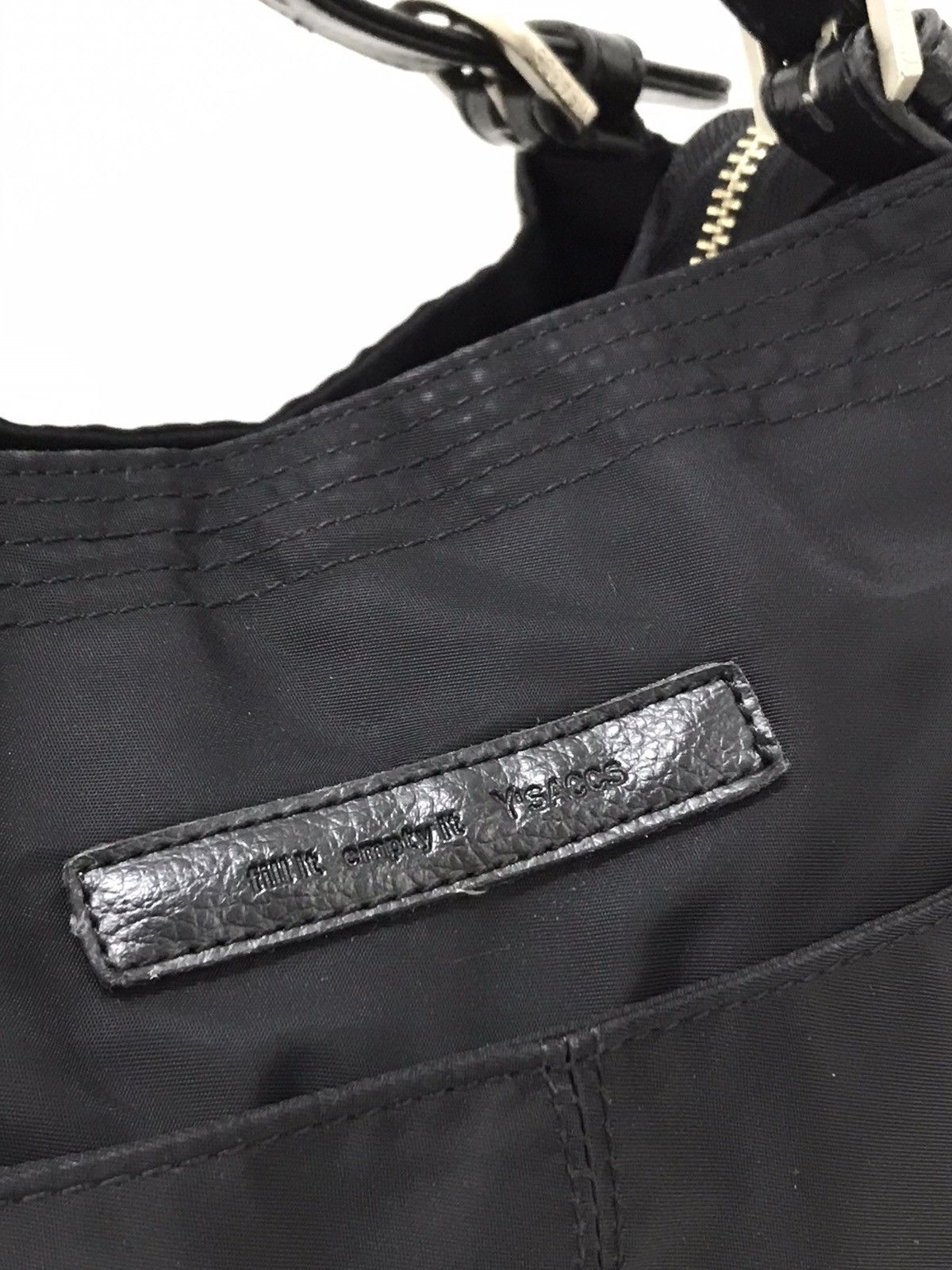 Yohji Yamamoto 💖 Y’saccs Yohji Yamamoto Handbag Nylon Leather Size ONE SIZE - 4 Thumbnail