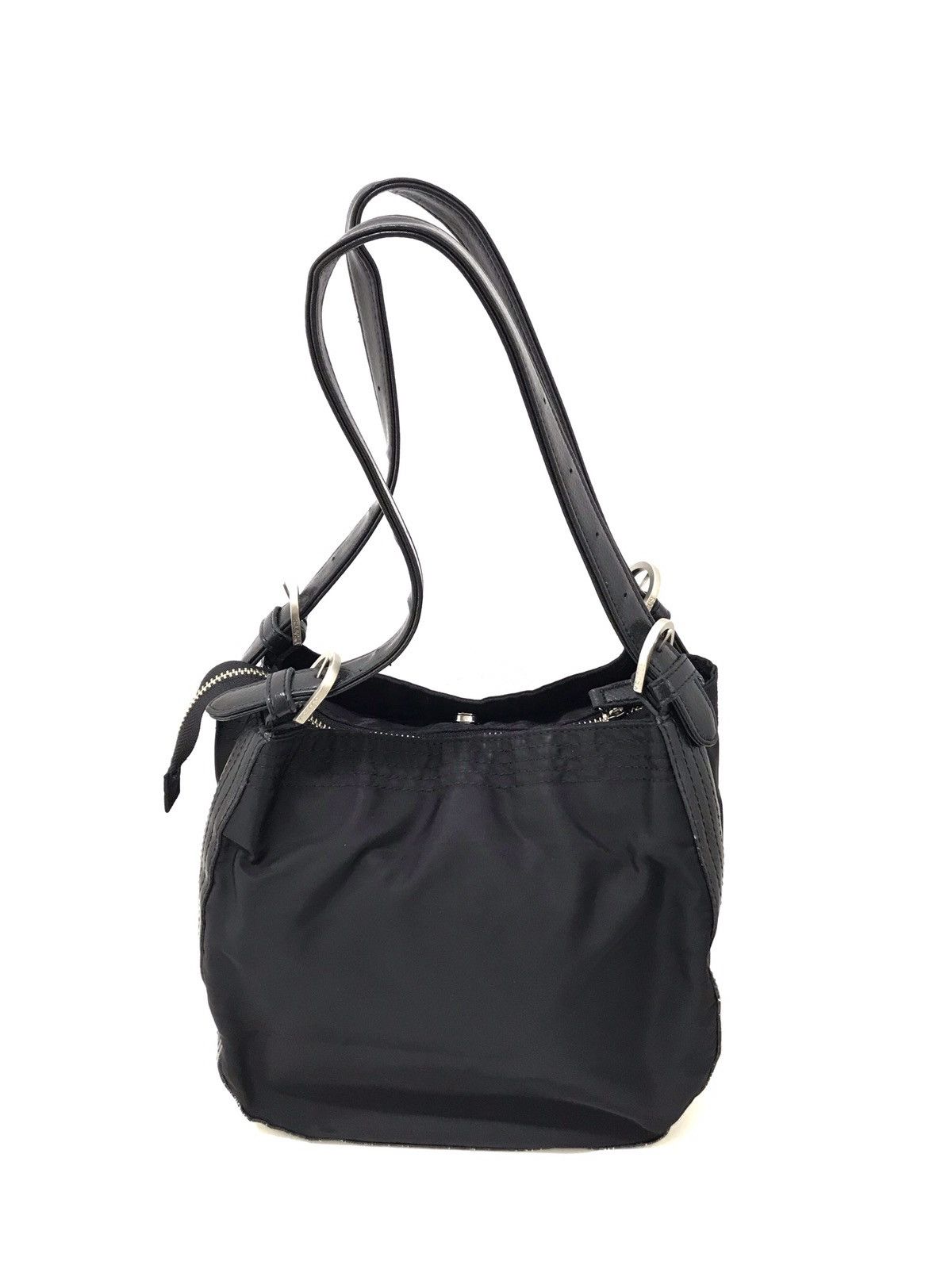 Yohji Yamamoto 💖 Y’saccs Yohji Yamamoto Handbag Nylon Leather Size ONE SIZE - 7 Thumbnail