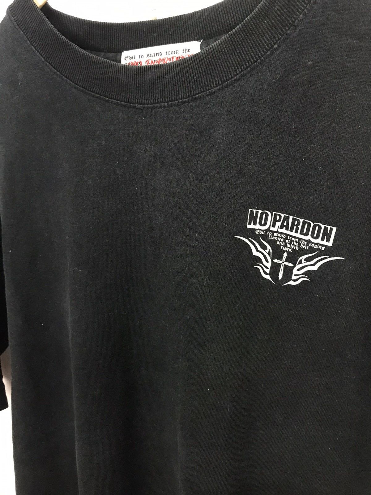 Japanese Brand No pardon printed tshirt Size US L / EU 52-54 / 3 - 6 Thumbnail