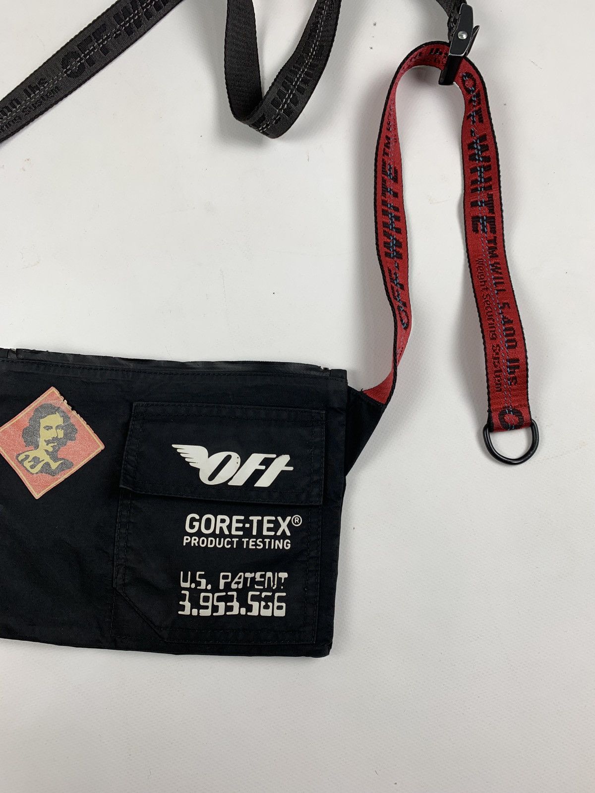 Goretex Off White Gore Tex Virgil Abloh Very Rare Messenger Bag Size ONE SIZE - 4 Thumbnail