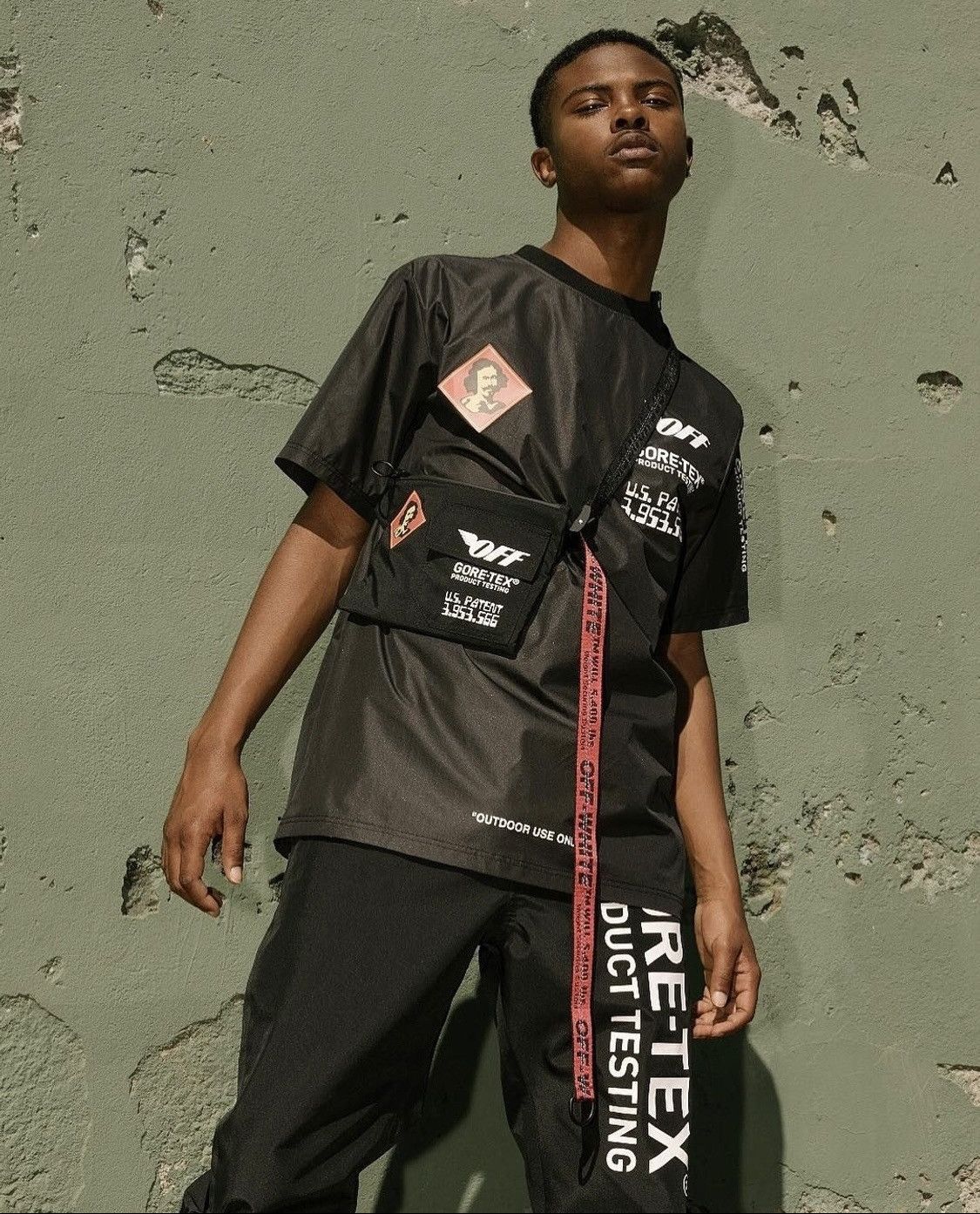 Goretex Off White Gore Tex Virgil Abloh Very Rare Messenger Bag Size ONE SIZE - 25 Thumbnail
