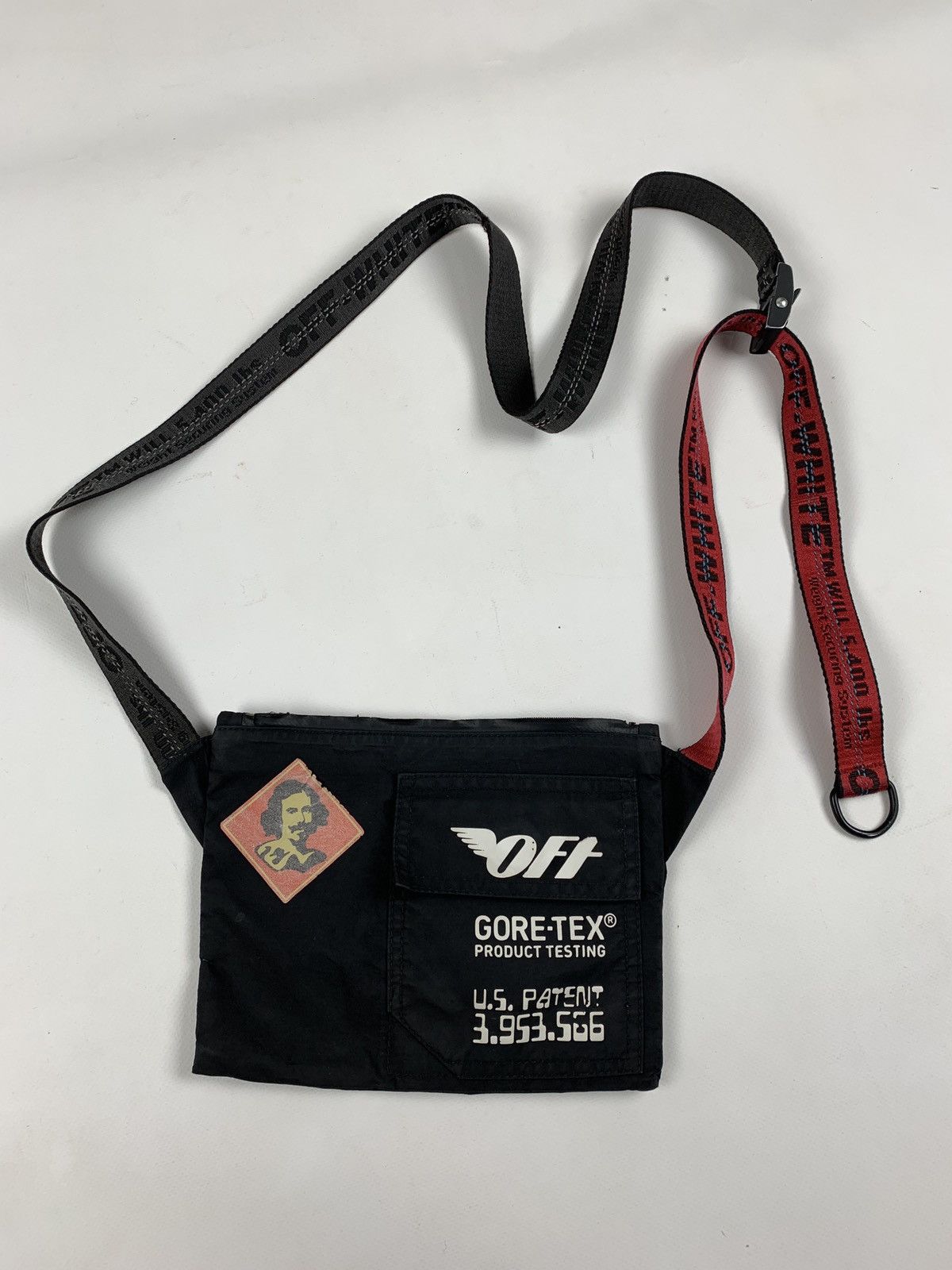 Gore tex off white bag best sale