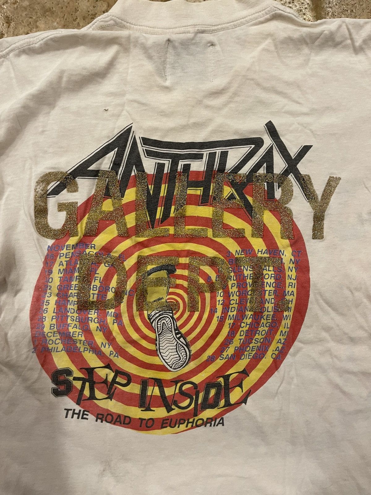 Band Tees Gallery Dept. Vintage ANTHRAX Band Tee Size US M / EU 48-50 / 2 - 11 Thumbnail