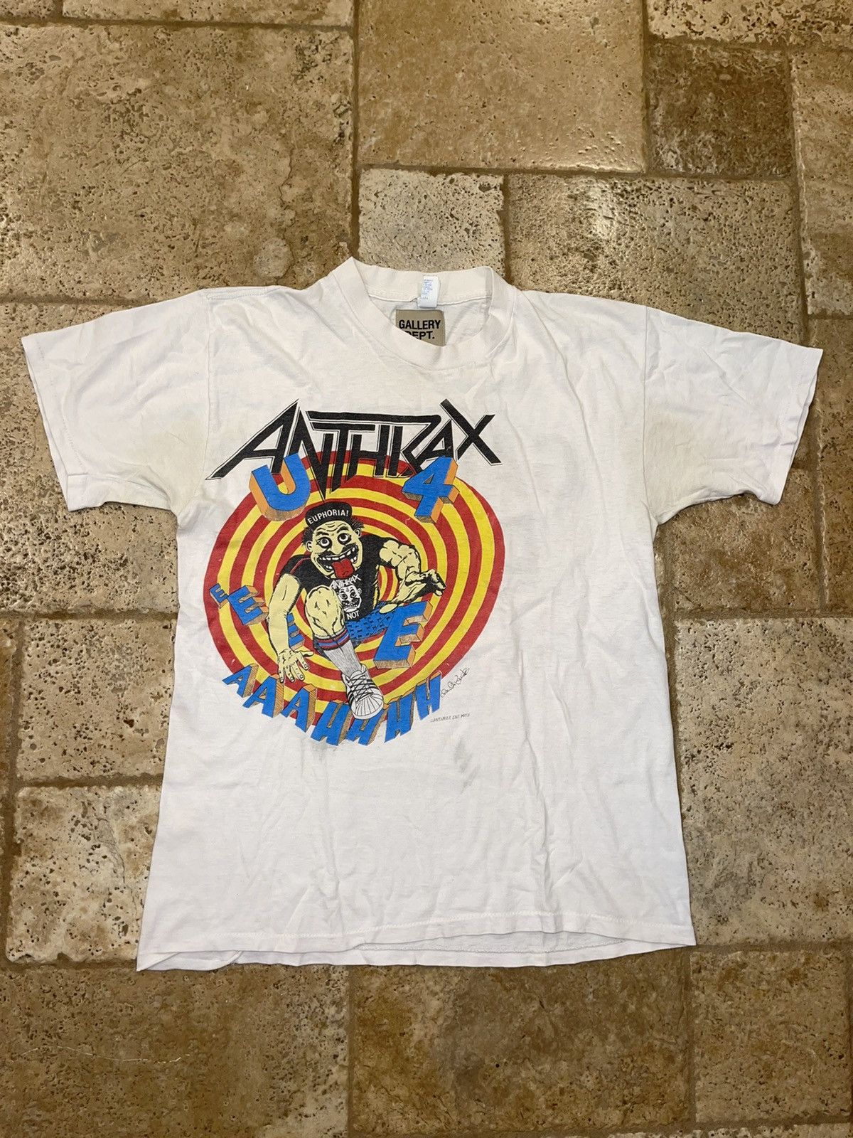 Band Tees Gallery Dept. Vintage ANTHRAX Band Tee Size US M / EU 48-50 / 2 - 13 Thumbnail