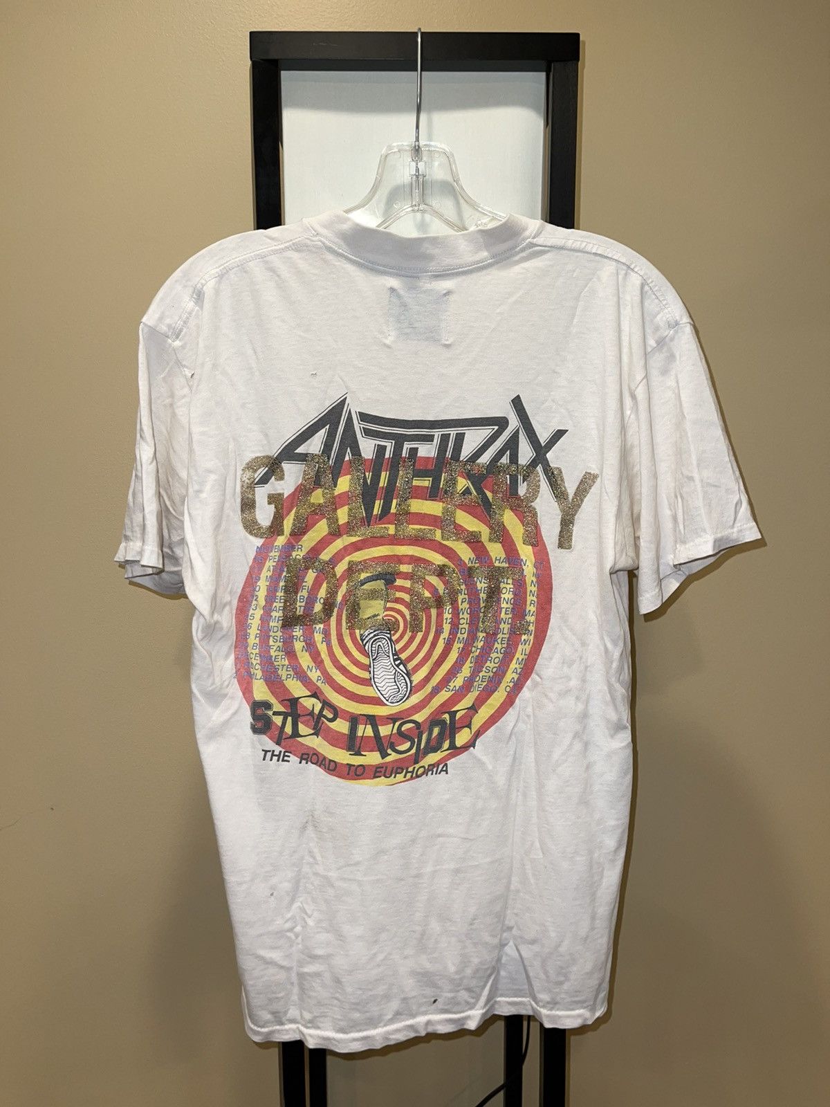 Band Tees Gallery Dept. Vintage ANTHRAX Band Tee Size US M / EU 48-50 / 2 - 2 Thumbnail