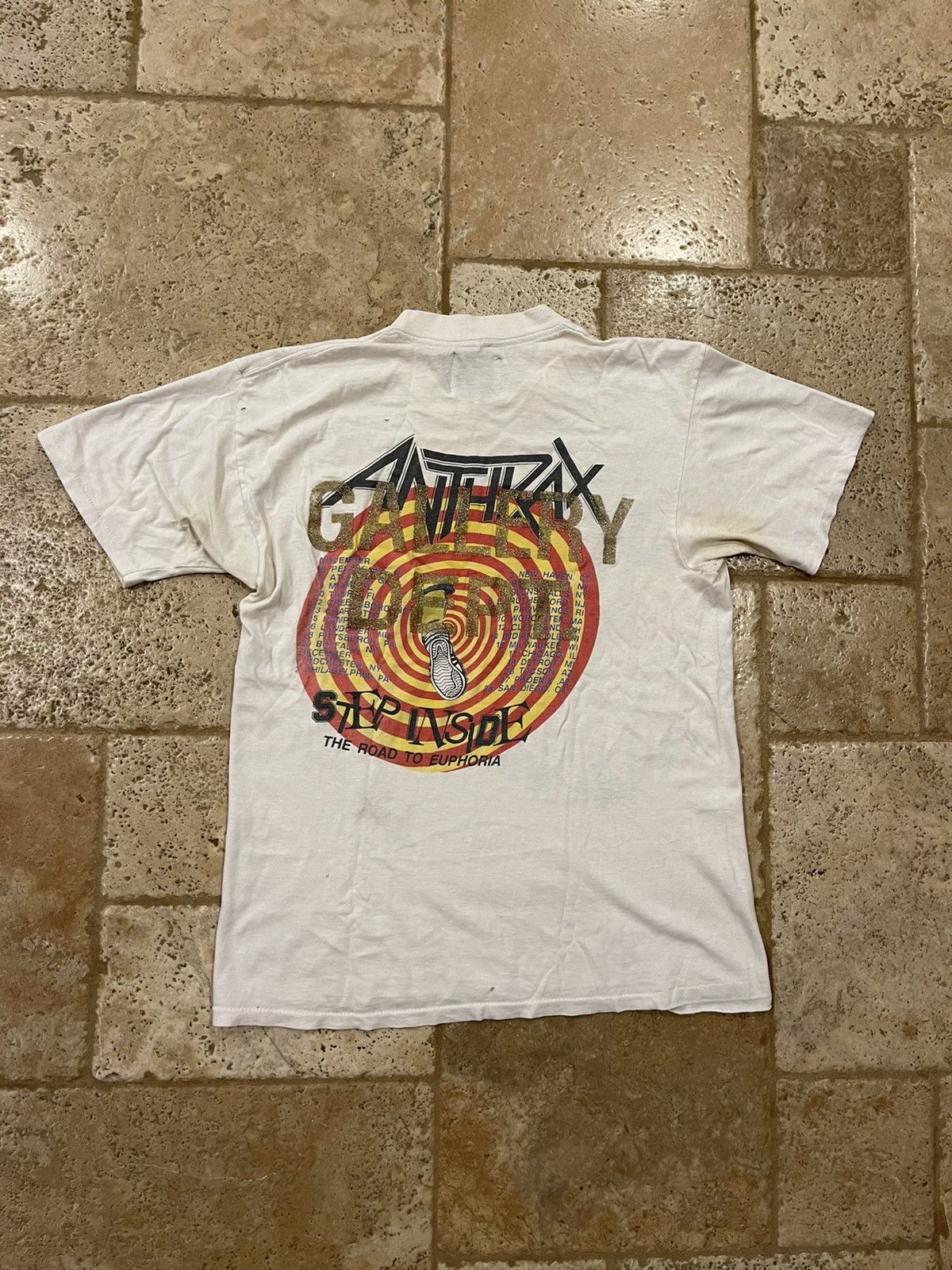Band Tees Gallery Dept. Vintage ANTHRAX Band Tee Size US M / EU 48-50 / 2 - 6 Thumbnail