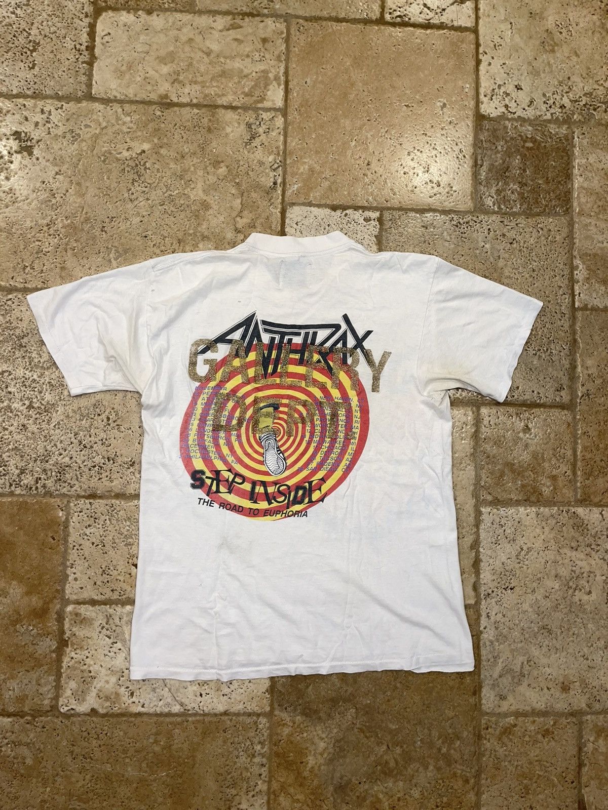 Band Tees Gallery Dept. Vintage ANTHRAX Band Tee Size US M / EU 48-50 / 2 - 14 Thumbnail