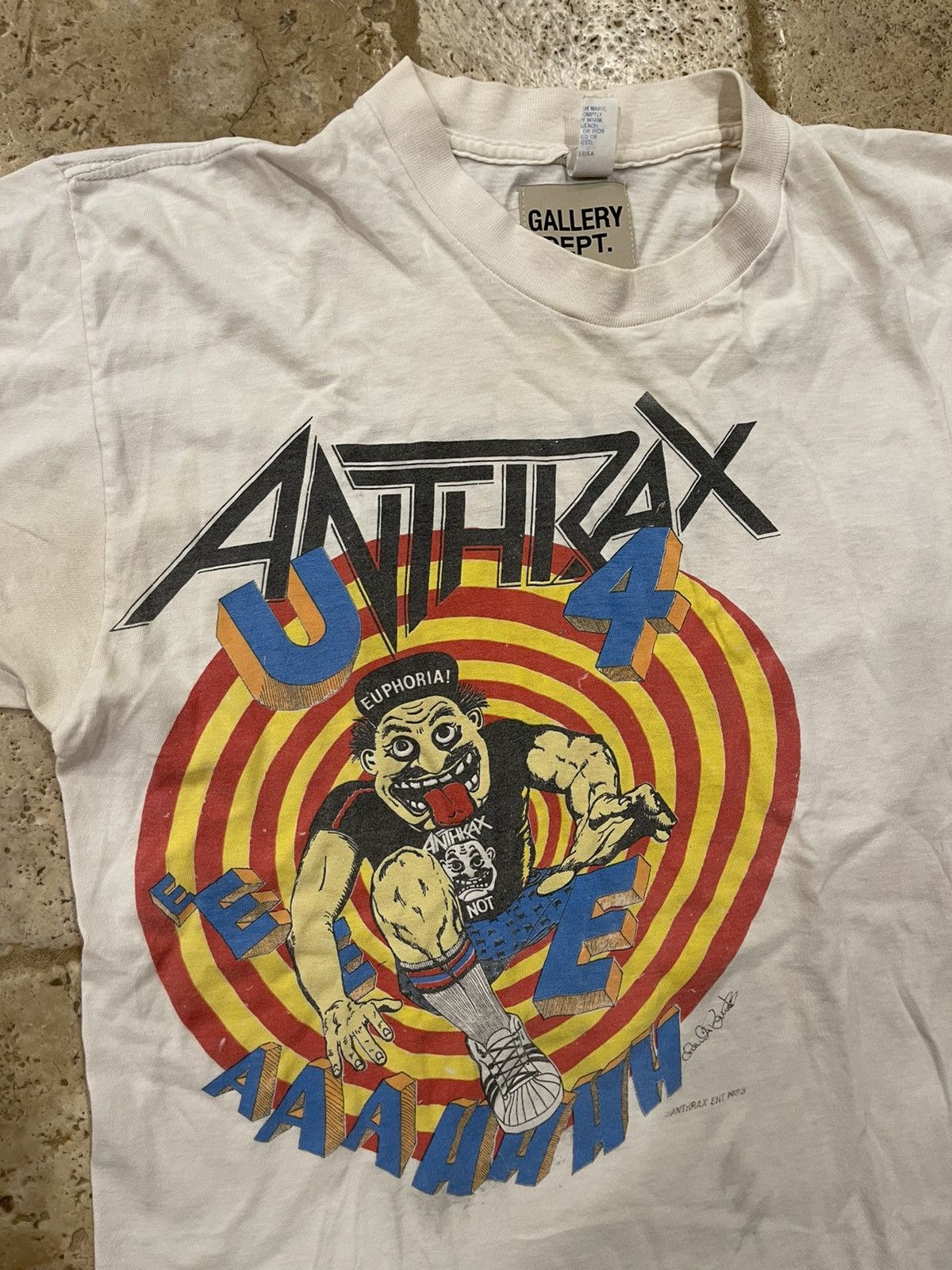 Band Tees Gallery Dept. Vintage ANTHRAX Band Tee Size US M / EU 48-50 / 2 - 7 Thumbnail