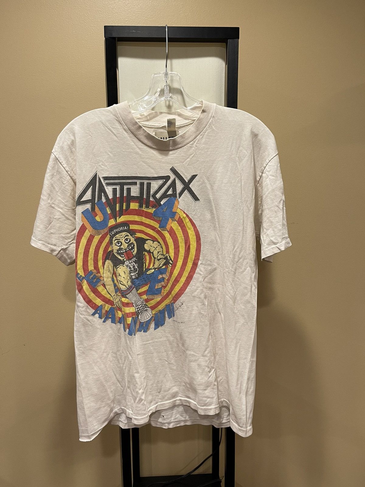 Band Tees Gallery Dept. Vintage ANTHRAX Band Tee Size US M / EU 48-50 / 2 - 3 Thumbnail