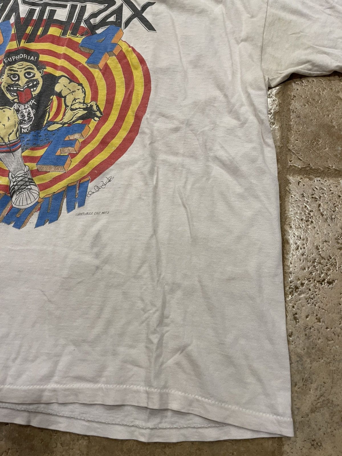 Band Tees Gallery Dept. Vintage ANTHRAX Band Tee Size US M / EU 48-50 / 2 - 8 Thumbnail