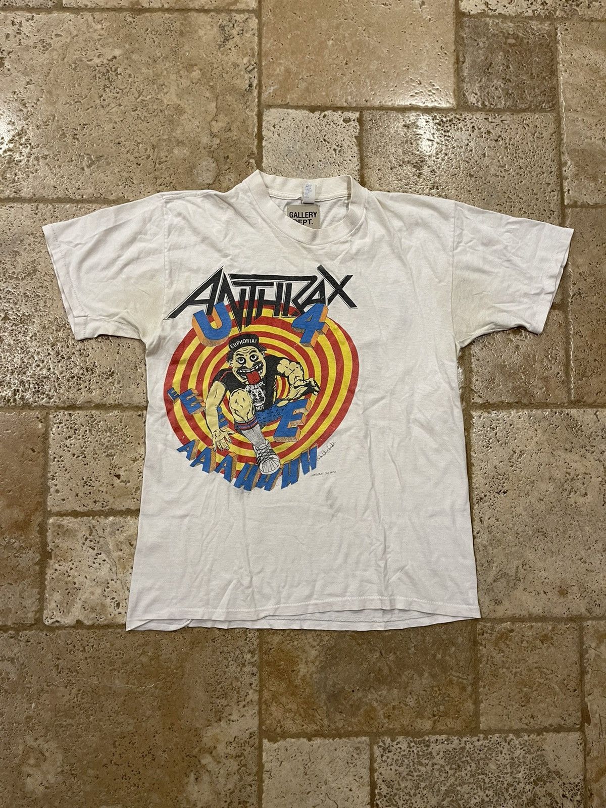 Band Tees Gallery Dept. Vintage ANTHRAX Band Tee Size US M / EU 48-50 / 2 - 5 Thumbnail