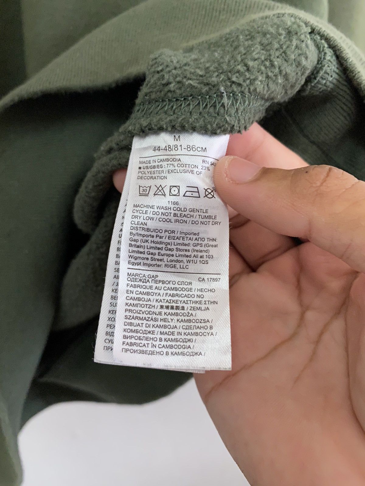 Gap 🔥VINTAGE GAP KANYE WEST SWEATSHIRT HYPE Size US M / EU 48-50 / 2 - 7 Thumbnail