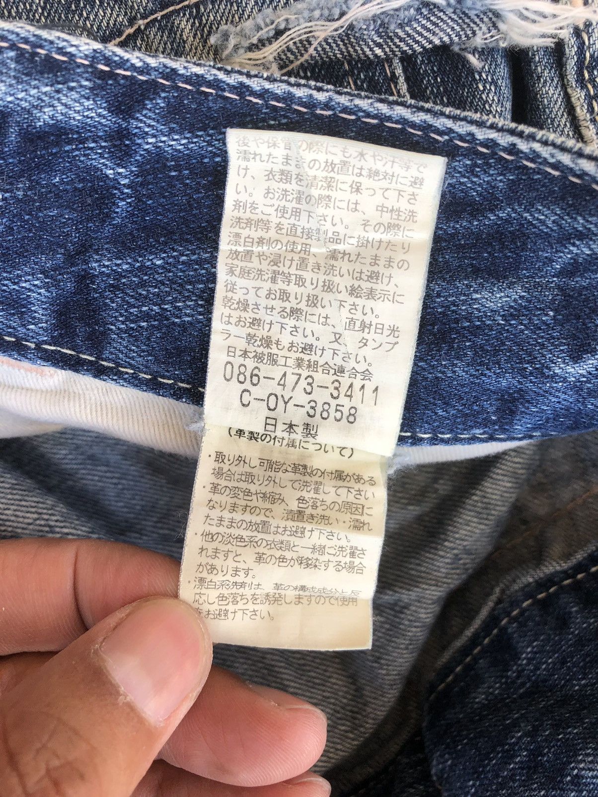 Johnbull vintage john bull broken distressed denim cargo pocket Size US 32 / EU 48 - 13 Thumbnail