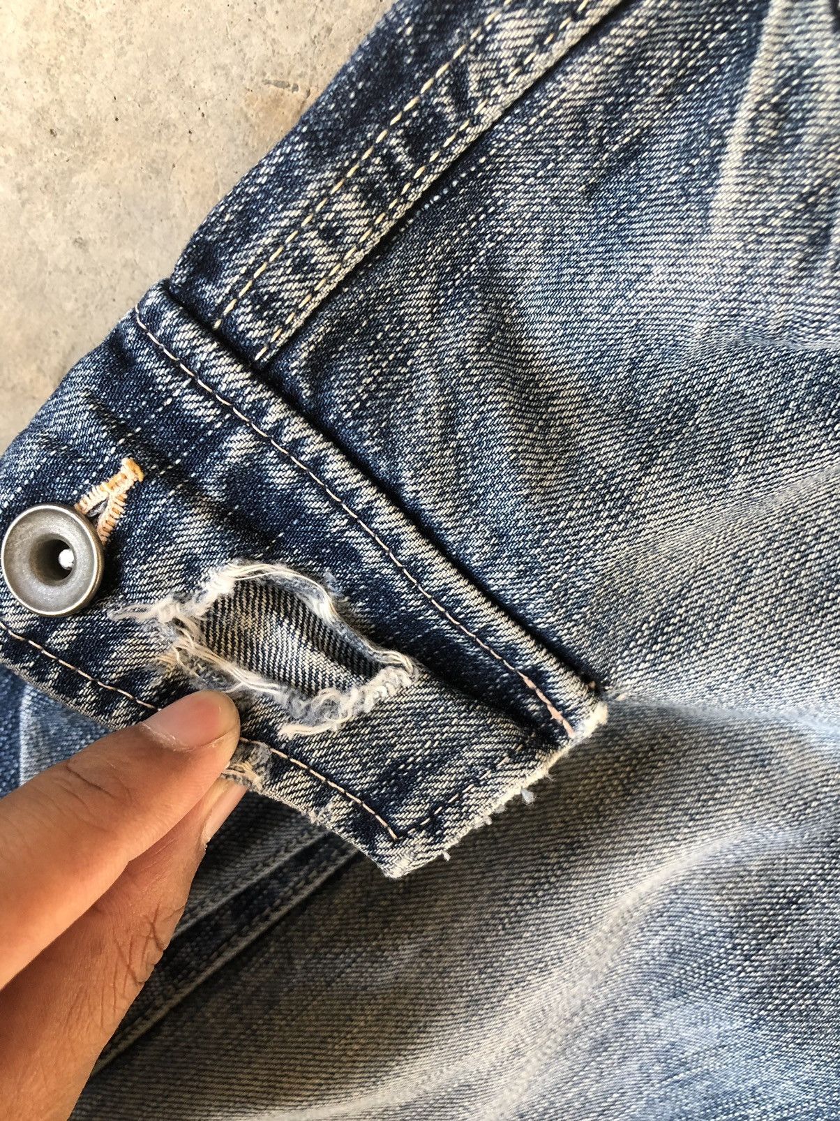 Johnbull vintage john bull broken distressed denim cargo pocket Size US 32 / EU 48 - 17 Thumbnail