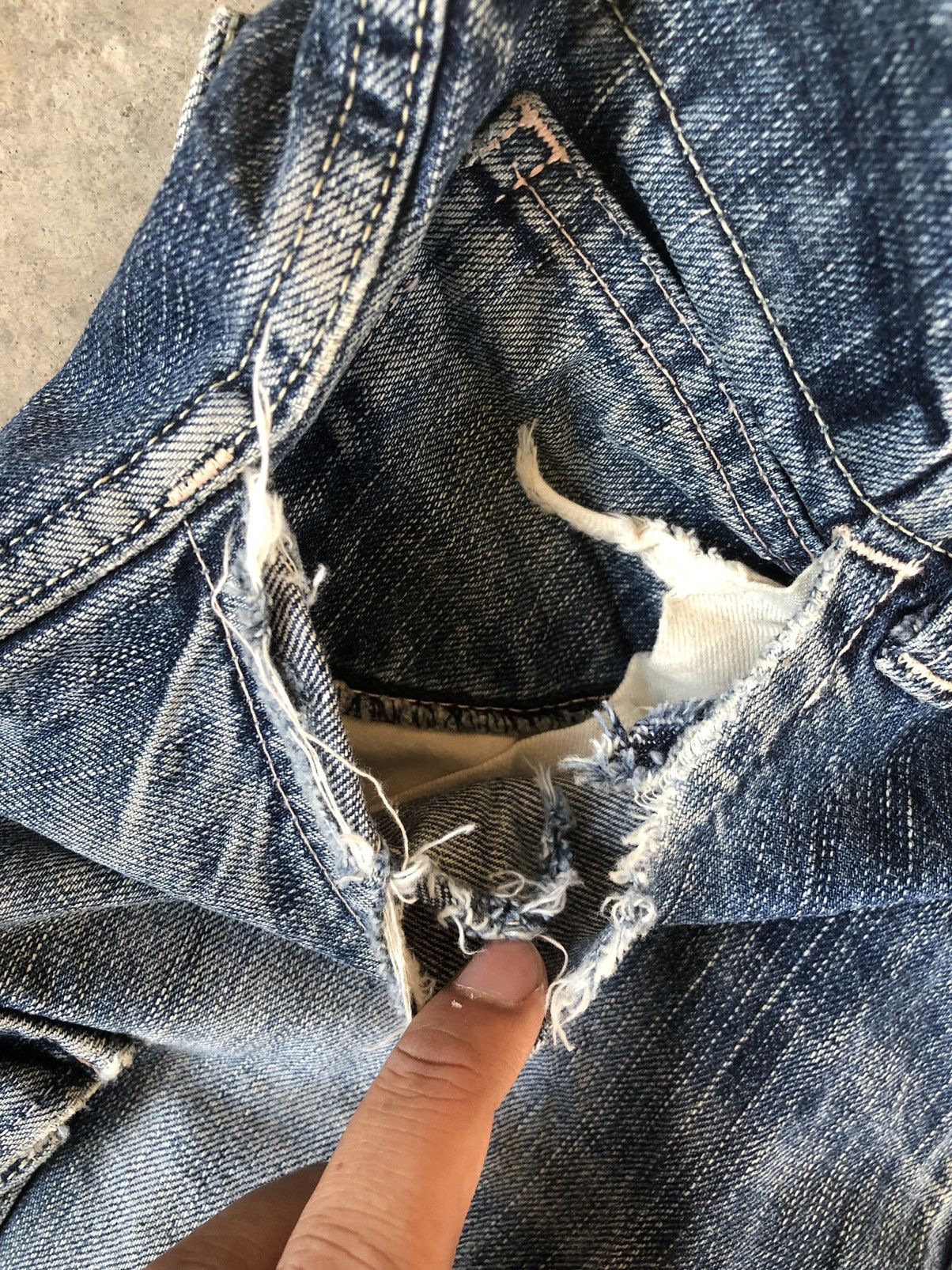 Johnbull vintage john bull broken distressed denim cargo pocket Size US 32 / EU 48 - 16 Thumbnail