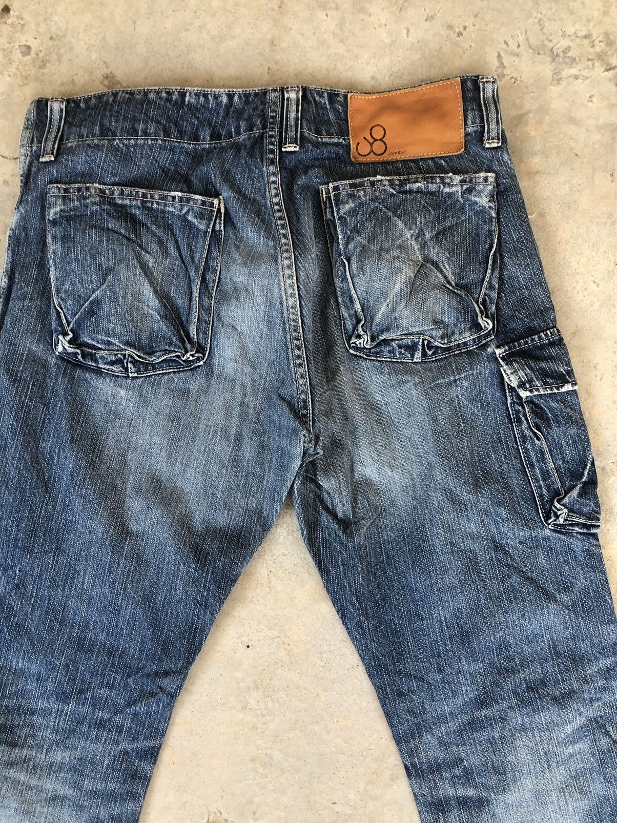 Johnbull vintage john bull broken distressed denim cargo pocket Size US 32 / EU 48 - 10 Thumbnail
