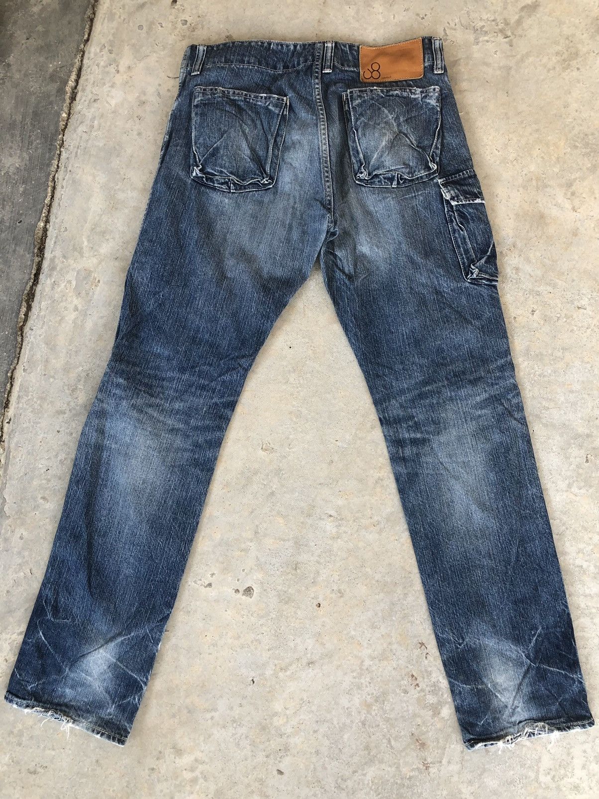 Johnbull vintage john bull broken distressed denim cargo pocket Size US 32 / EU 48 - 2 Thumbnail