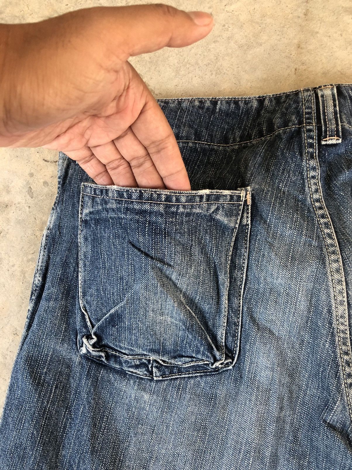 Johnbull vintage john bull broken distressed denim cargo pocket Size US 32 / EU 48 - 12 Thumbnail