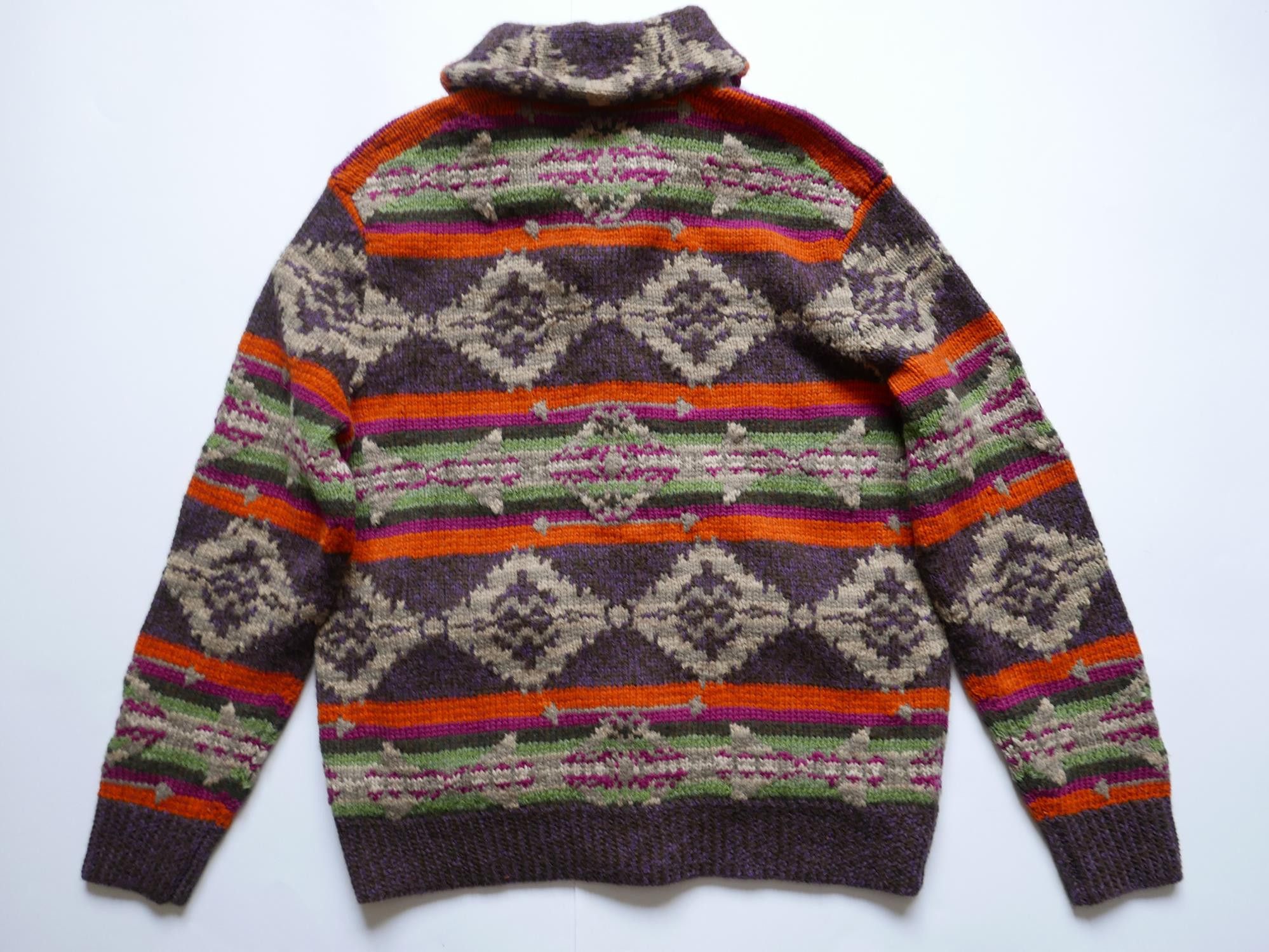 Polo Ralph Lauren Polo Ralph Lauren Cardigan Sweater Aztec Fair Isle NWT XXL Size US XXL / EU 58 / 5 - 2 Thumbnail