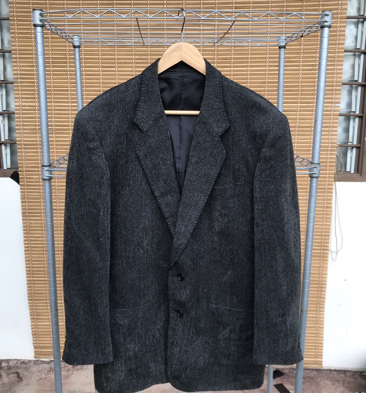 Lanvin Quick Sale🔥Lanvin Japan wool buttom jacket blazer Size US XL / EU 56 / 4 - 3 Thumbnail