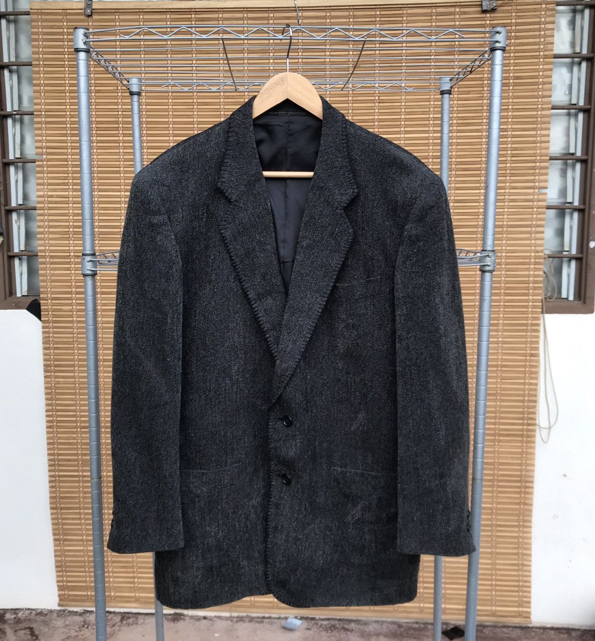 Lanvin Quick Sale🔥Lanvin Japan wool buttom jacket blazer Size US XL / EU 56 / 4 - 2 Thumbnail
