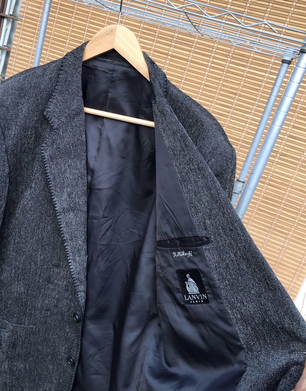 Lanvin Quick Sale🔥Lanvin Japan wool buttom jacket blazer Size US XL / EU 56 / 4 - 5 Thumbnail