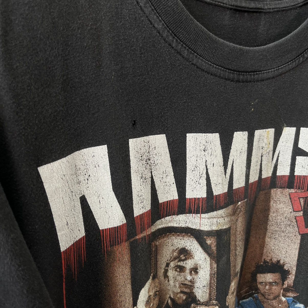 Band Tees VINTAGE 90’s THRASHED RAMMSTEIN FADED TOUR T SHIRT TEE Size US M / EU 48-50 / 2 - 2 Thumbnail